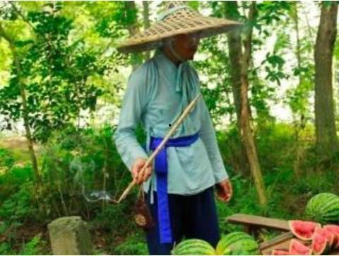 路边瓜棚吃瓜,瓜棚下的悠闲时光